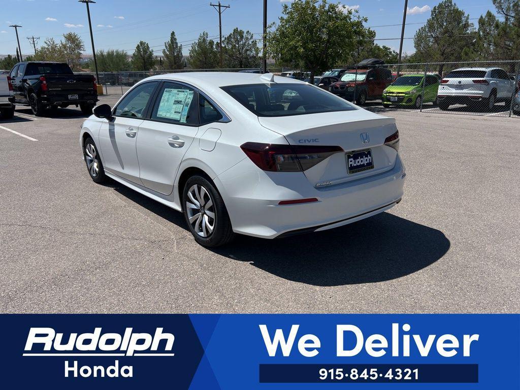 new 2026 Honda Civic car, priced at $26,245
