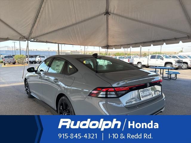 new 2025 Honda Accord car, priced at $32,165