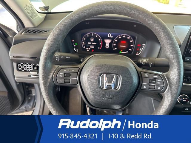 new 2025 Honda Accord car, priced at $32,165