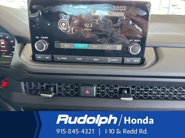 new 2025 Honda Accord car, priced at $32,165