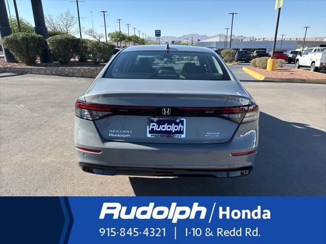 new 2025 Honda Accord Hybrid car, priced at $40,905