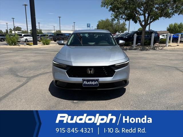 new 2025 Honda Accord car, priced at $29,445