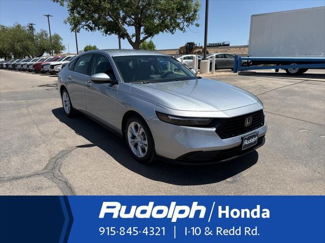 new 2025 Honda Accord car, priced at $29,445