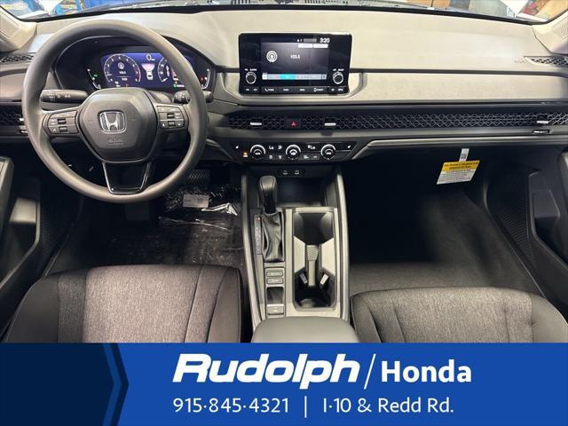 new 2025 Honda Accord car, priced at $32,165