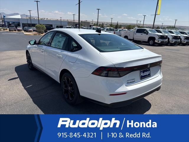 new 2025 Honda Accord car, priced at $32,165