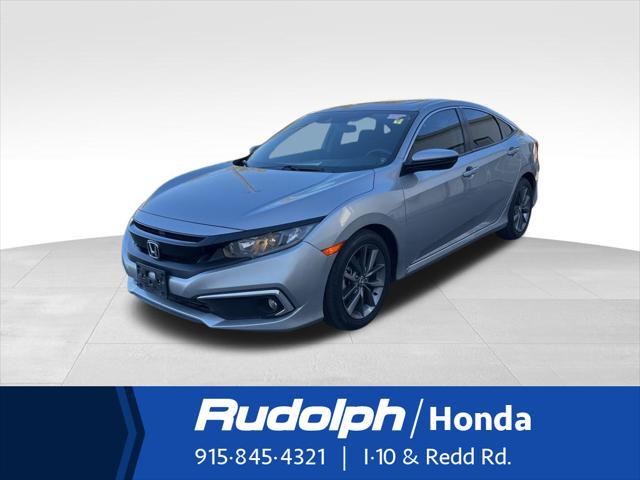 used 2021 Honda Civic car, priced at $24,370