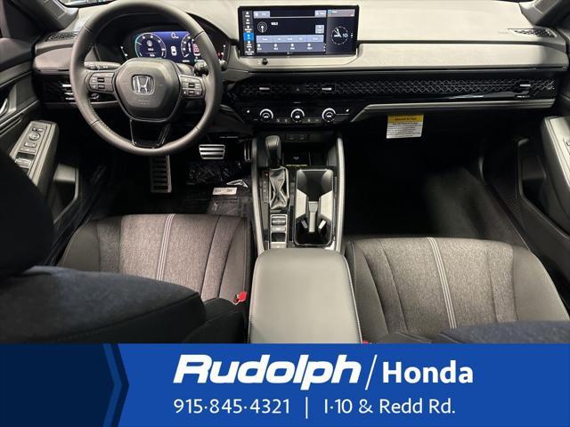 new 2025 Honda Accord Hybrid car, priced at $35,260