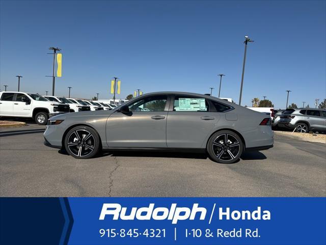 new 2025 Honda Accord Hybrid car, priced at $35,260