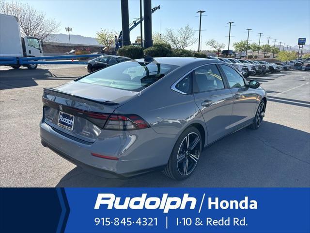 new 2025 Honda Accord Hybrid car, priced at $35,260