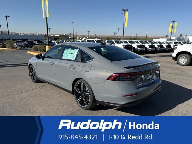 new 2025 Honda Accord Hybrid car, priced at $35,260