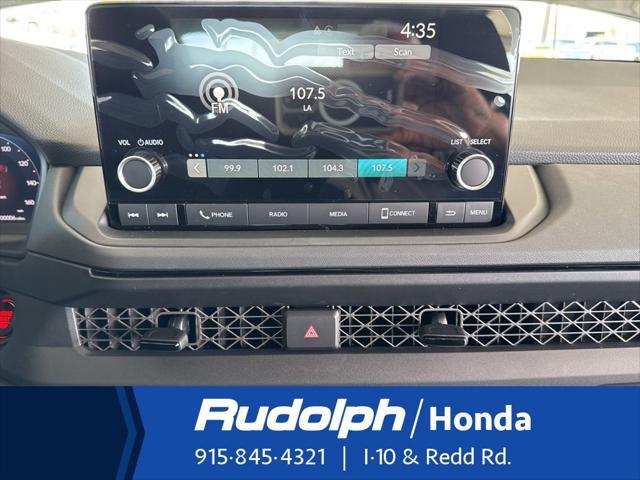 new 2025 Honda Accord car, priced at $29,445