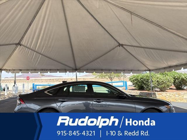 new 2025 Honda Accord car, priced at $29,445