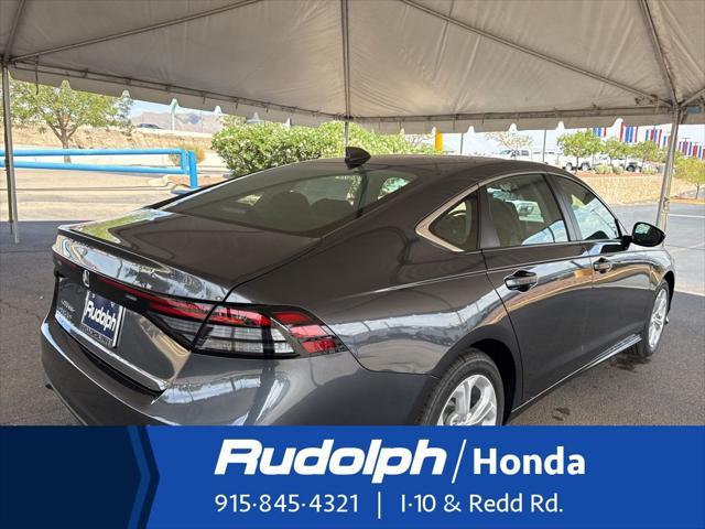 new 2025 Honda Accord car, priced at $29,445