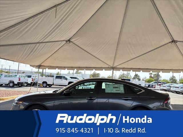 new 2025 Honda Accord car, priced at $29,445