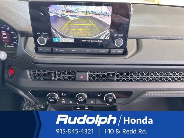 new 2025 Honda Accord car, priced at $29,445