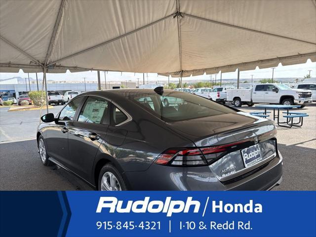 new 2025 Honda Accord car, priced at $29,445