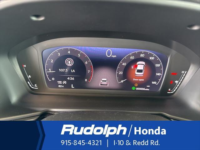 new 2025 Honda Accord car, priced at $29,445