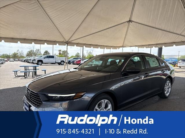 new 2025 Honda Accord car, priced at $29,445