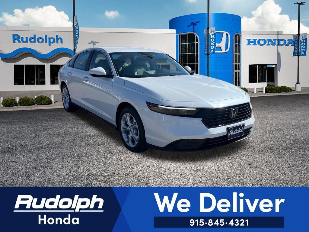 new 2025 Honda Accord car, priced at $29,945