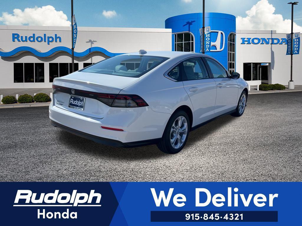 new 2025 Honda Accord car, priced at $29,945
