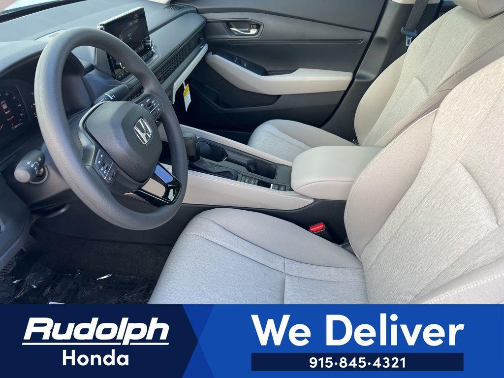 new 2025 Honda Accord car, priced at $29,945