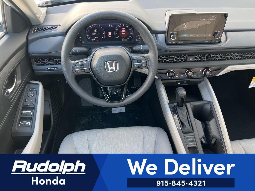 new 2025 Honda Accord car, priced at $29,945