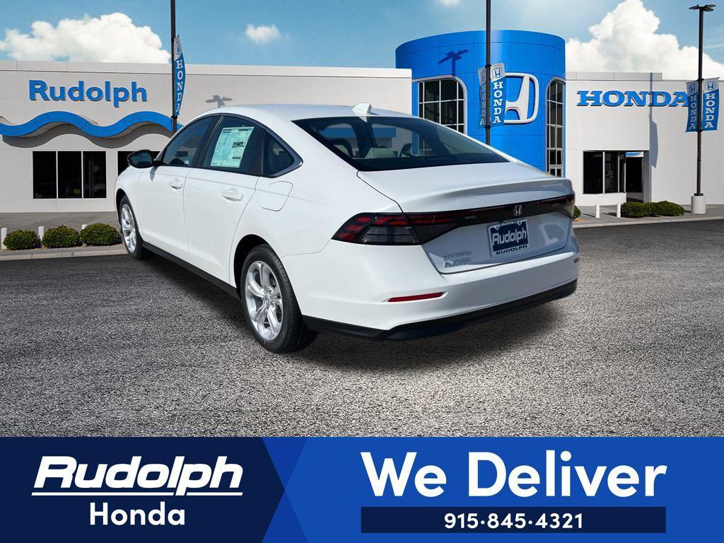 new 2025 Honda Accord car, priced at $29,945