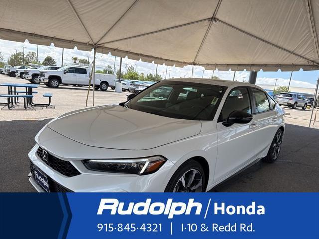 new 2025 Honda Civic Hybrid car, priced at $34,755
