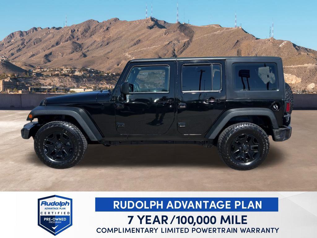 used 2017 Jeep Wrangler Unlimited car, priced at $19,677