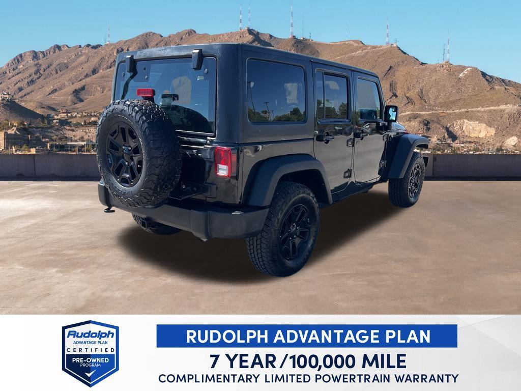 used 2017 Jeep Wrangler Unlimited car, priced at $19,677
