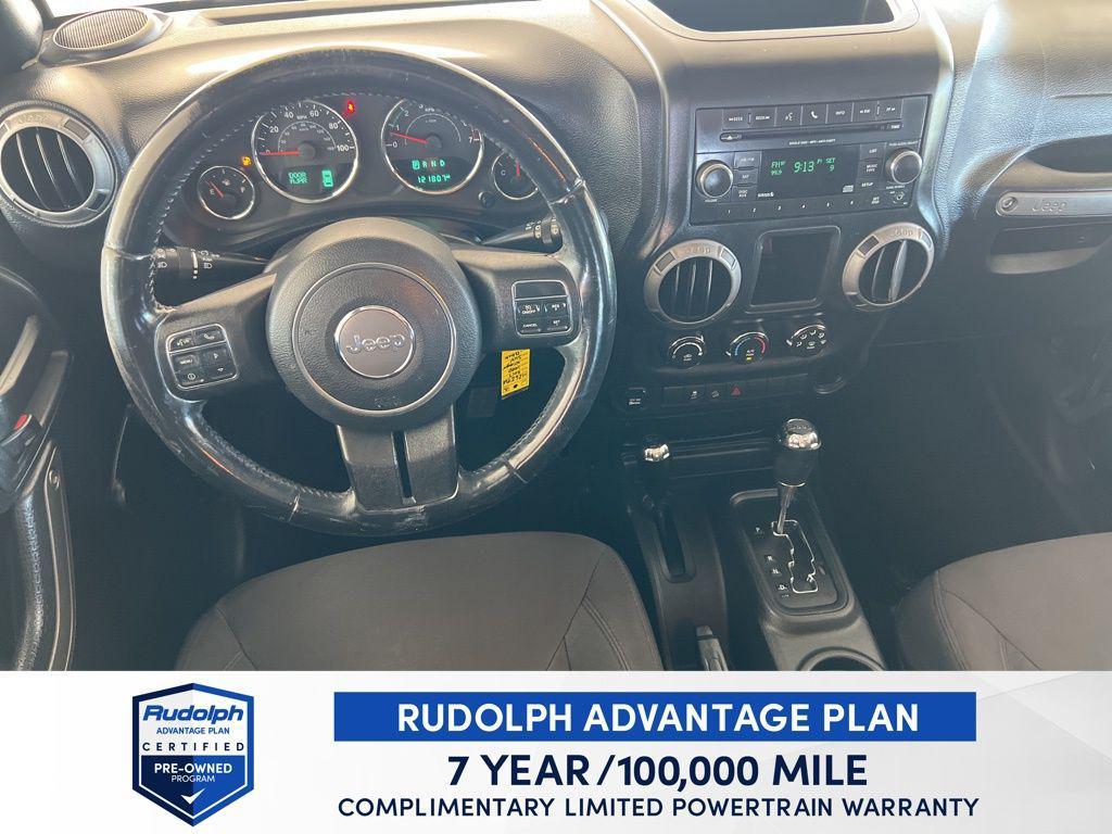 used 2017 Jeep Wrangler Unlimited car, priced at $19,677