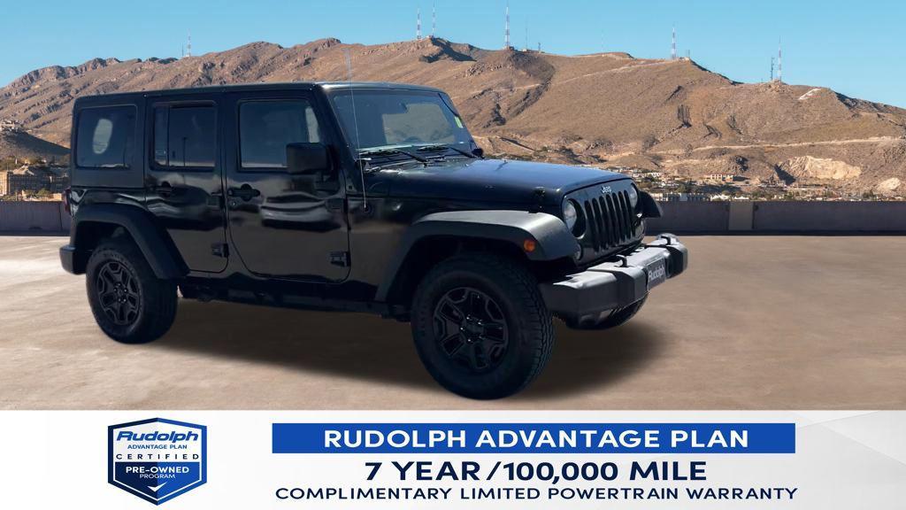 used 2017 Jeep Wrangler Unlimited car, priced at $19,677