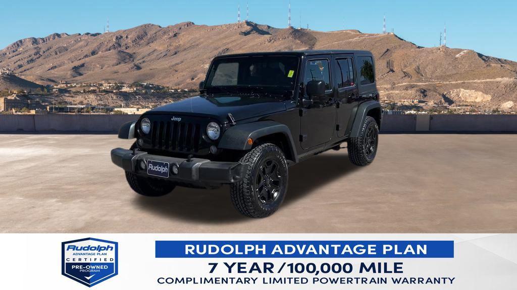 used 2017 Jeep Wrangler Unlimited car, priced at $19,677