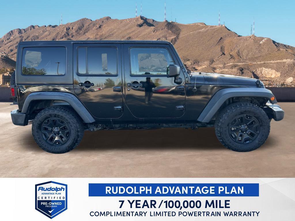 used 2017 Jeep Wrangler Unlimited car, priced at $19,876