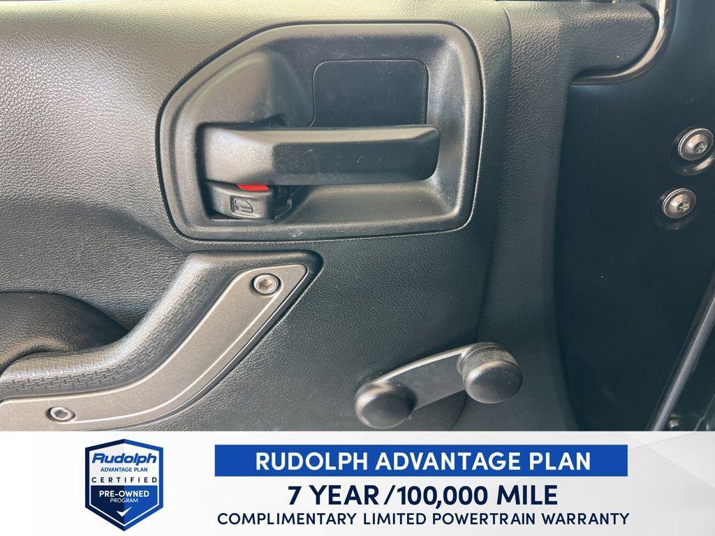 used 2017 Jeep Wrangler Unlimited car, priced at $19,677