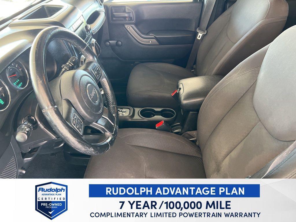used 2017 Jeep Wrangler Unlimited car, priced at $19,677