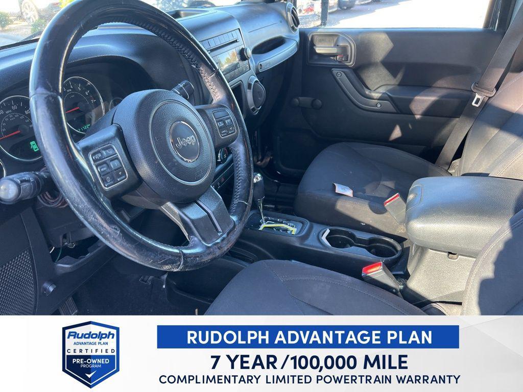 used 2017 Jeep Wrangler Unlimited car, priced at $19,876