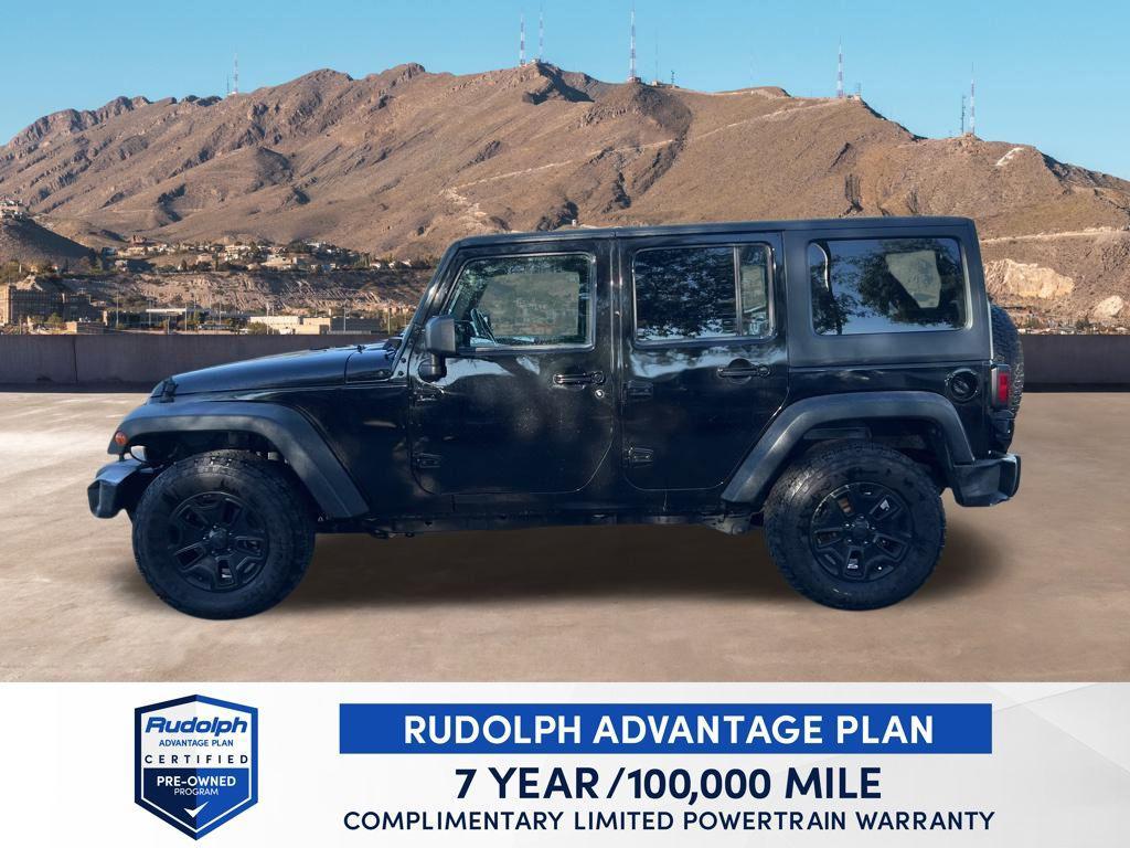 used 2017 Jeep Wrangler Unlimited car, priced at $19,876
