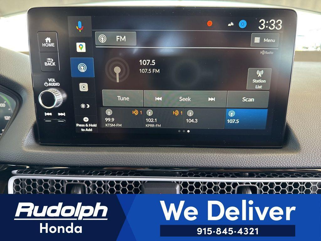 new 2025 Honda Civic Hybrid car, priced at $32,695