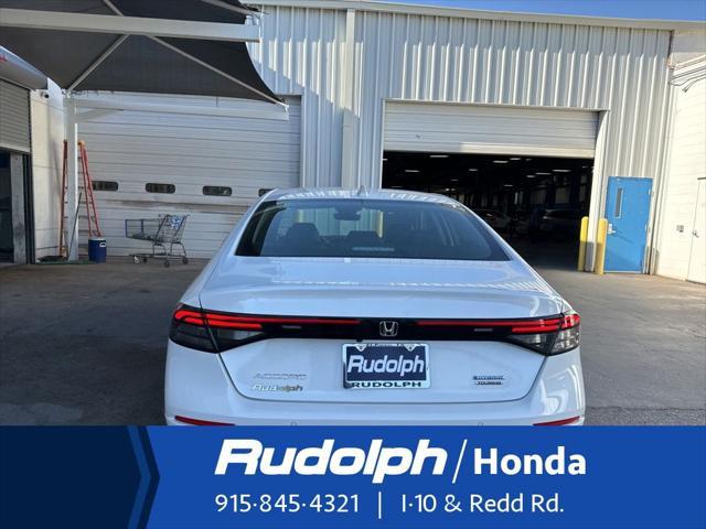 new 2025 Honda Accord Hybrid car, priced at $40,905