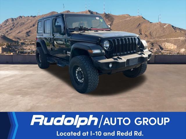 used 2020 Jeep Wrangler Unlimited car, priced at $29,699