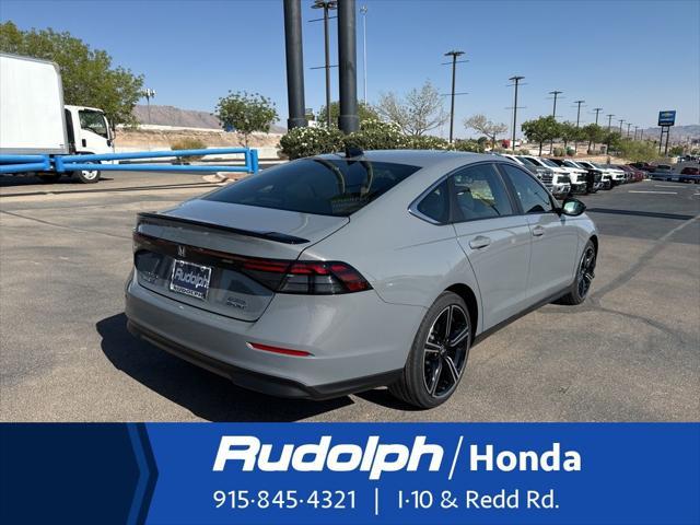 new 2025 Honda Accord Hybrid car, priced at $35,260