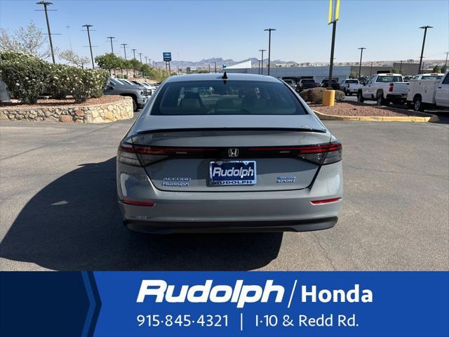 new 2025 Honda Accord Hybrid car, priced at $35,260