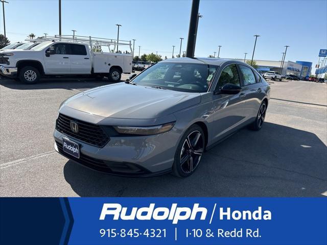 new 2025 Honda Accord Hybrid car, priced at $35,260