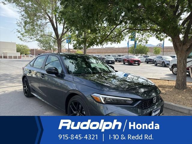 new 2025 Honda Civic Hybrid car, priced at $30,100