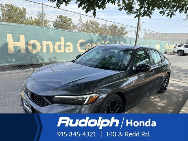 new 2025 Honda Civic Hybrid car, priced at $30,100