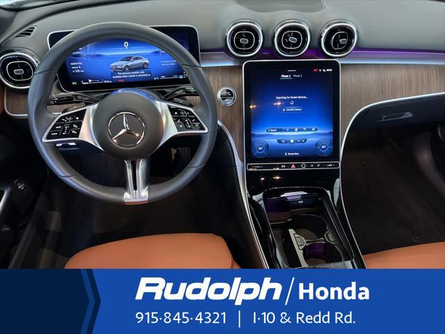 used 2023 Mercedes-Benz C-Class car, priced at $42,995