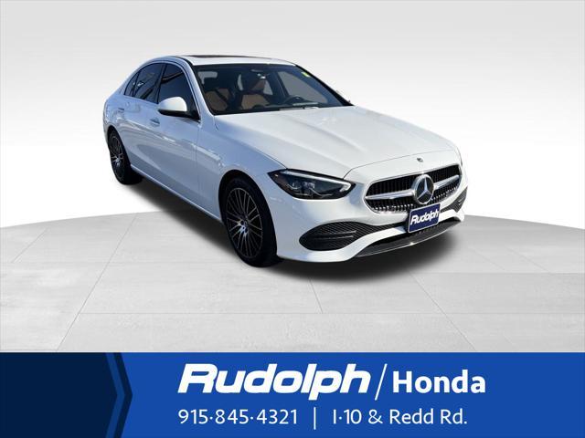 used 2023 Mercedes-Benz C-Class car, priced at $42,995