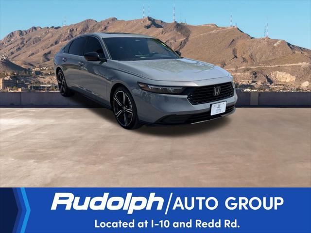 used 2024 Honda Accord Hybrid car, priced at $31,385