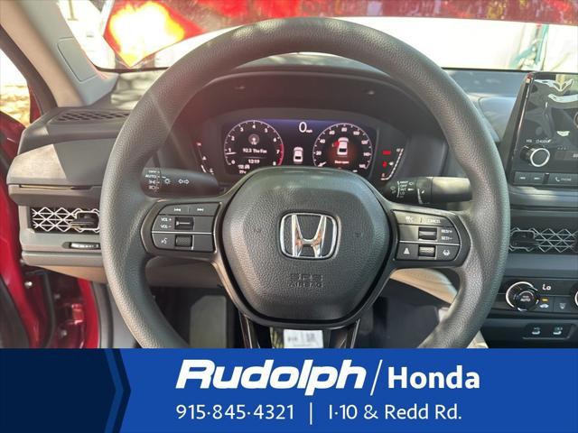 new 2025 Honda Accord car, priced at $29,900